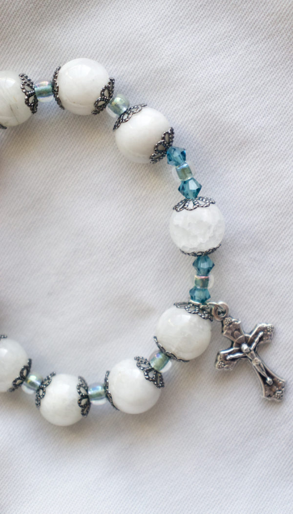 Moonstone Rosary Bracelet - Image 6