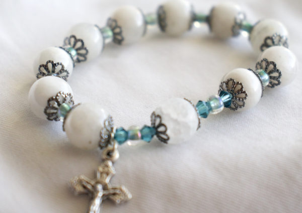 Moonstone Rosary Bracelet - Image 4