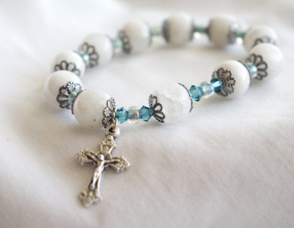 Moonstone Rosary Bracelet - Image 8