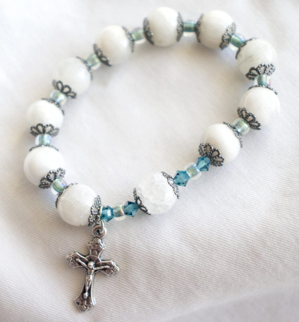 Moonstone Rosary Bracelet - Image 3