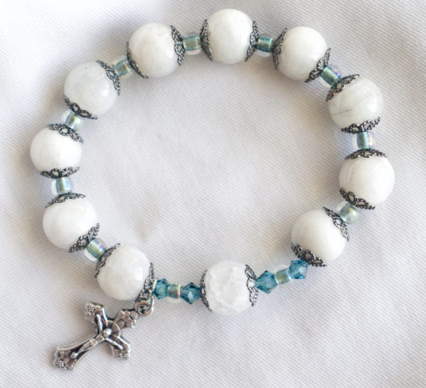 Moonstone Rosary Bracelet - Image 5