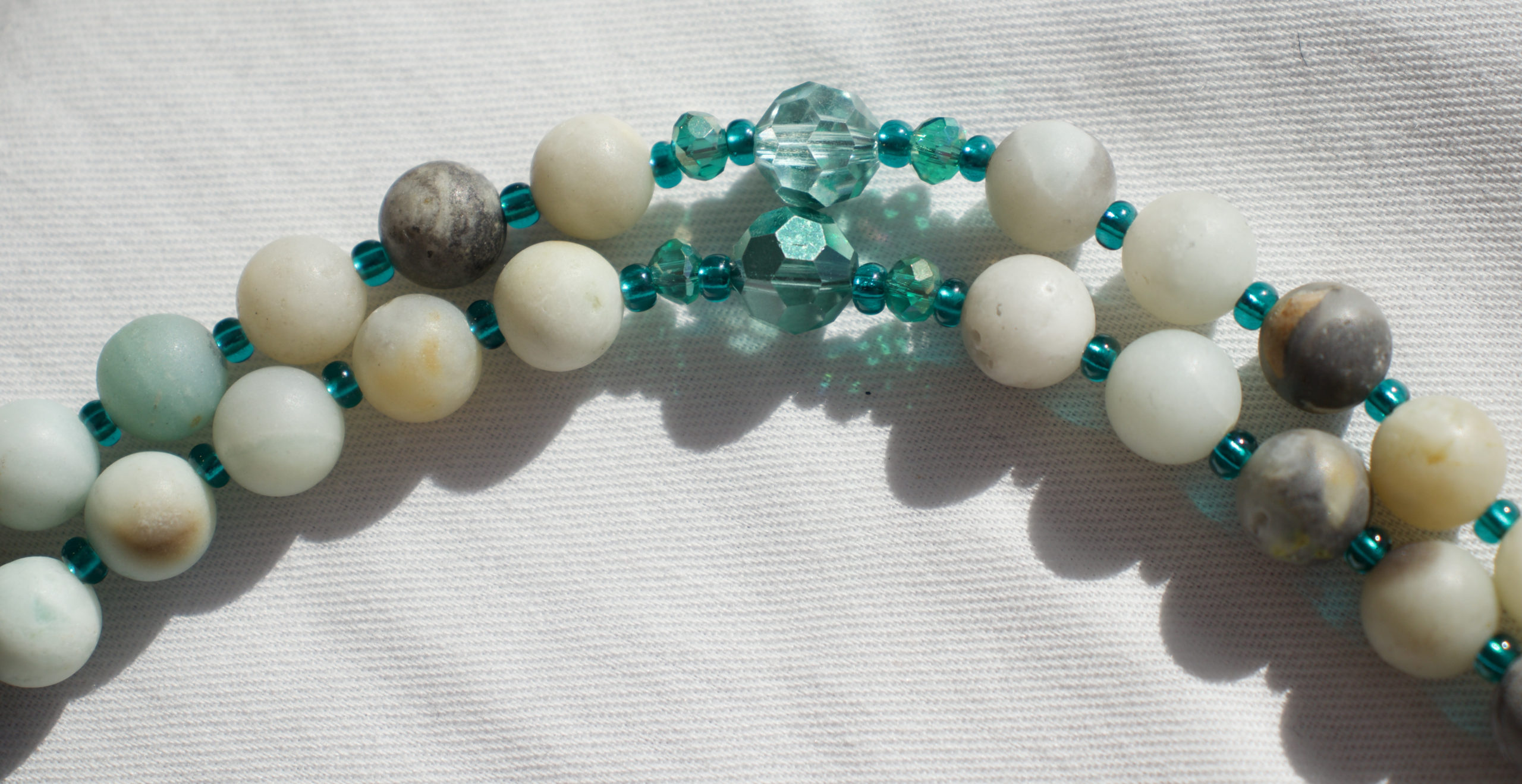 Multicolor Matte Bead Wire Rosary - Image 9