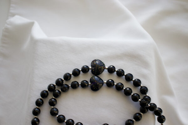 Black Onyx Wire Rosary - Image 4